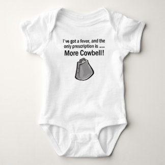 Body Para Bebê Mais Cowbell!
