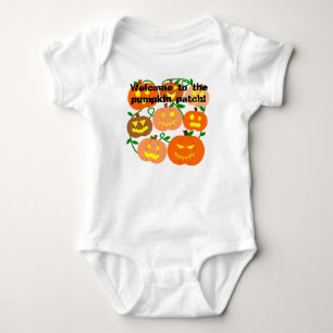 Body Para Bebê Mais Jack-o-Lanternas