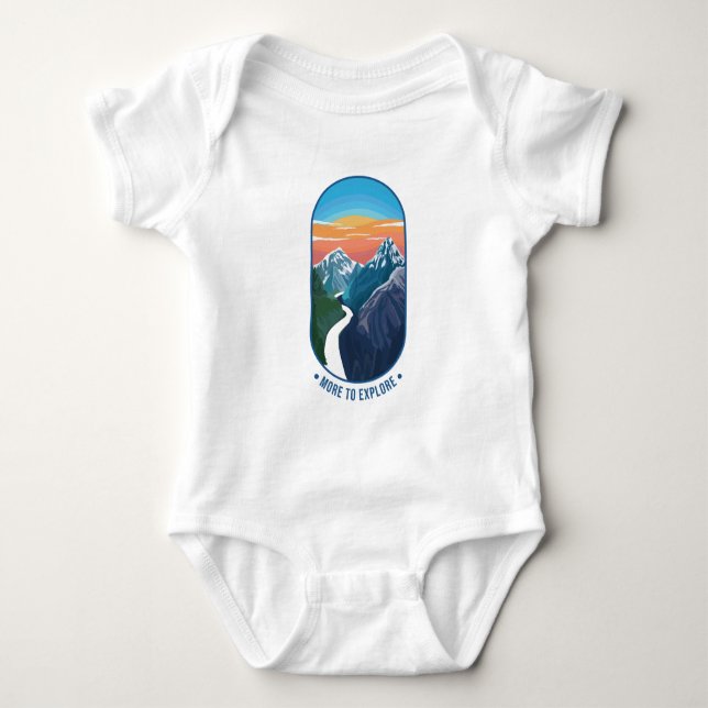 Body Para Bebê Mais para explorar (Frente)
