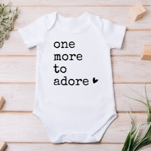 Body Para Bebê Mais Um Para Adorar O Anúncio De Gravidez
