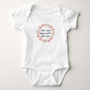Body Para Bebê Mais um sono até ela ser um pijama, primeiro