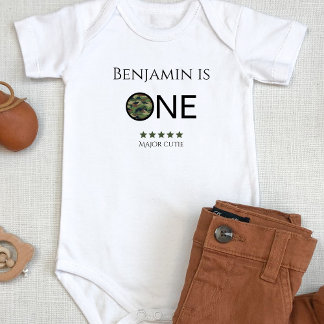 Body Para Bebê Major Cutie Baby Bodysuit Kids 1st Birthday