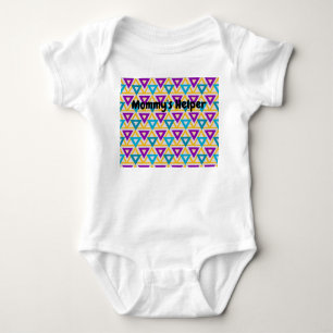 Body Para Bebê Malha do Triângulo Bauhaus