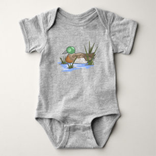 Body Para Bebê Mallard Duck