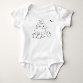 Body para Bebê Mama Bunny & Bebês