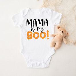 Body Para Bebê Mama é meu Boo!