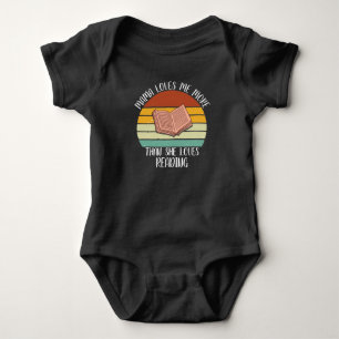 Body Para Bebê Mama Me Ama Mais Do Que Lê CUSTOM