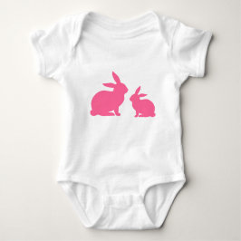 Body Para Bebê Mama Rosa e Bunny Bebê