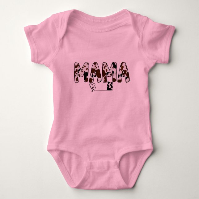Body Para Bebê Mamãe (Frente)