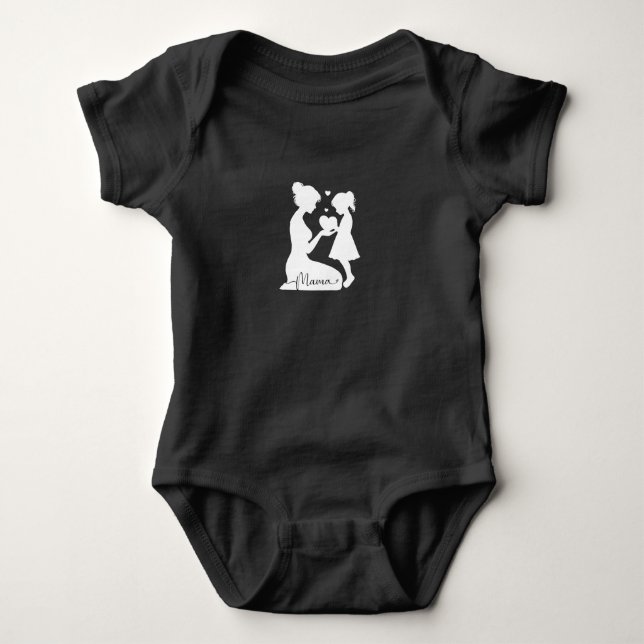 Body Para Bebê Mamãe (Frente)