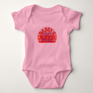 Body Para Bebê Mamãe De Bebê Do Mundo pai