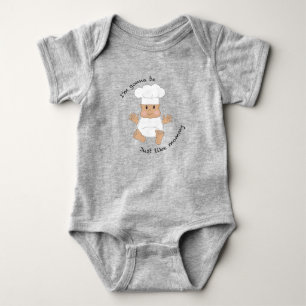 Body Para Bebê Mamãe de chef