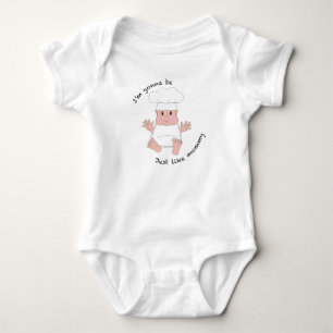 Body Para Bebê Mamãe de chef