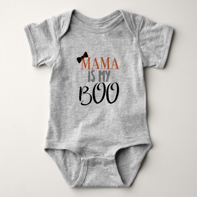 Body Para Bebê Mamãe É Meu Boo (Frente)