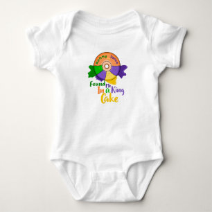 Body Para Bebê Mamãe E Pai Me Encontraram Em Um Bebê De Bolo Re