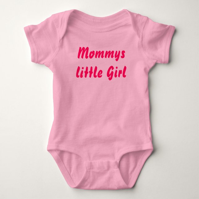 Body Para Bebê Mamãe Menina (Frente)