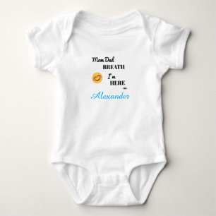 Body Para Bebê Mamãe Pai Respirar os fetos do bebê