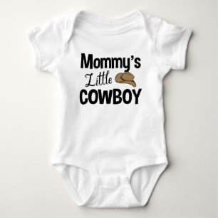 Body Para Bebê Mamãe Pequeno Cowboy