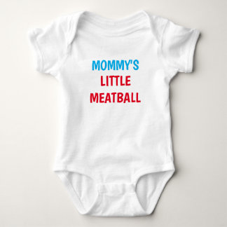 Body Para Bebê Mamãe Pequeno Meatball