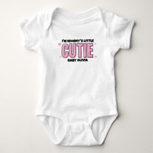Body Para Bebê Mamãe Rosa Bebezinho Personalizado