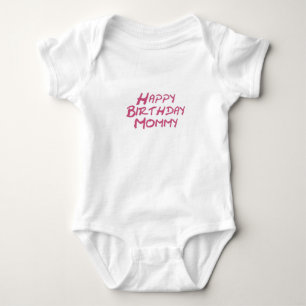 Body Para Bebê Mamães do feliz aniversario