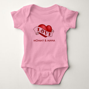 Body Para Bebê Mamães & Mama do amor