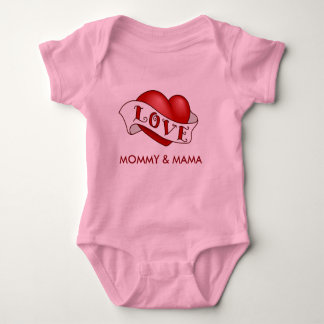 Body Para Bebê Mamães & Mama do amor