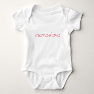 Body Para Bebê Mamashana iídiche