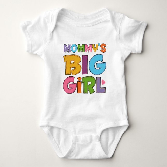 Body Para Bebê Mammys Big Girl (Frente)