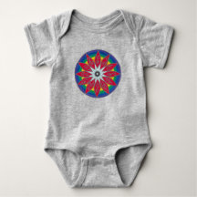Mandala de flor geométrica piñata