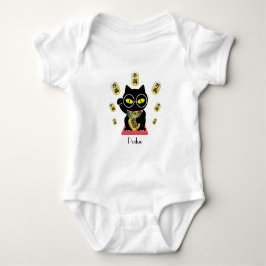 Body Para Bebê Maneki Neko Lucky Poilue