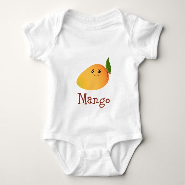 Body Para Bebê Mango (Frente)
