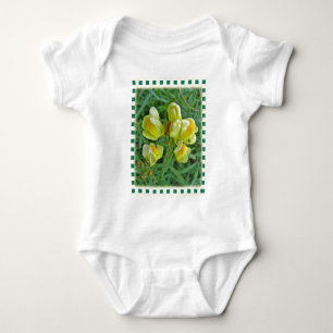 Body Para Bebê Manteiga 'n Ovos Flores Selvagens