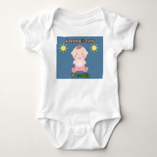 Body Para Bebê Mantendo o Cute "n" Fofo