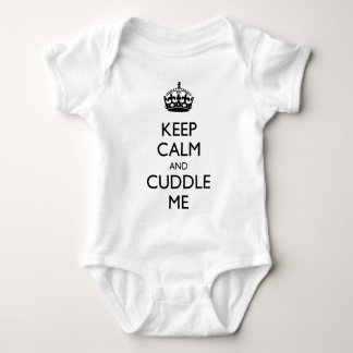 Body Para Bebê Mantenha a calma e afague-me