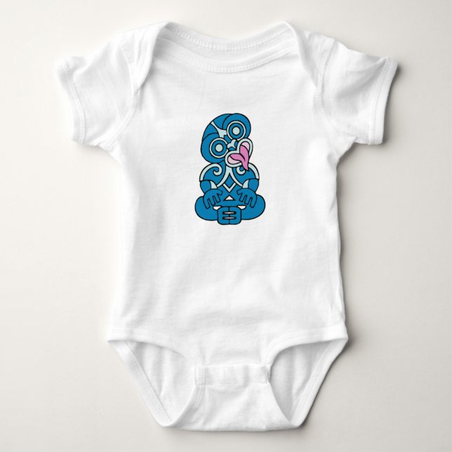 Body Para Bebê Maori Hei Tiki (Frente)