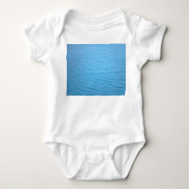 Body Para Bebê mar azul