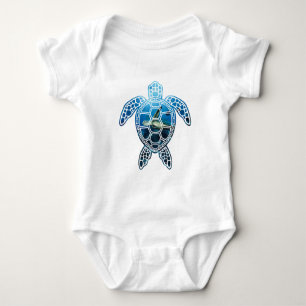 Body Para Bebê mar turtle-2