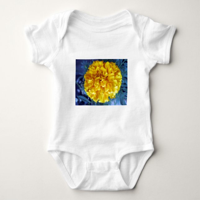 Body Para Bebê Marigold Amarelo (Frente)