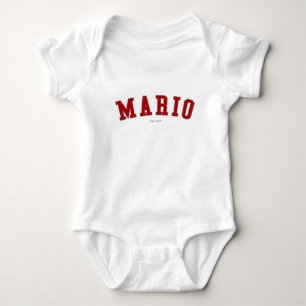 Body Para Bebê Mario