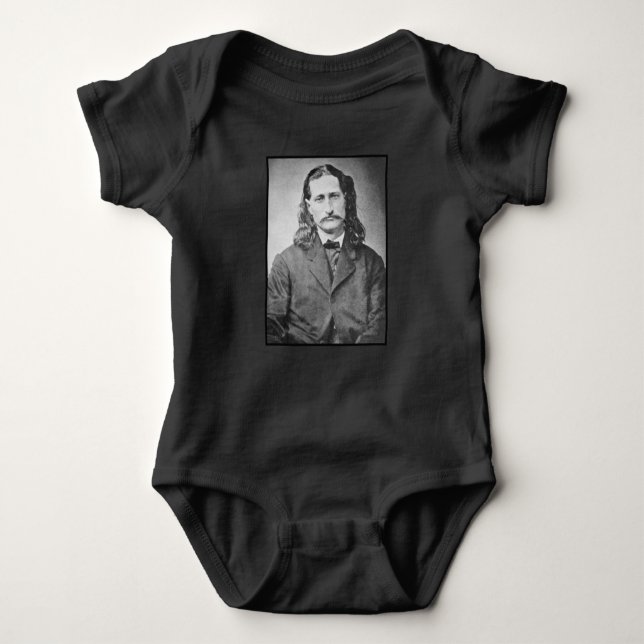 Body Para Bebê Marshal Wild Bill Hickok Old West Guncater (Frente)