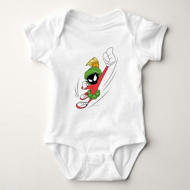 Body Para Bebê MARVIN THE MARTIAN™ Punch (Frente)