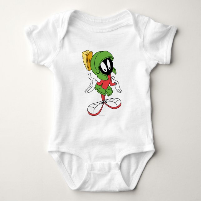 Body Para Bebê MARVIN THE MARTIAN™ Shrug (Frente)