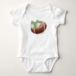 Body Para Bebê Mascot Arco Cute Football Jersey