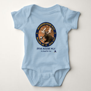 Body Para Bebê Matanuska Moose Milk
