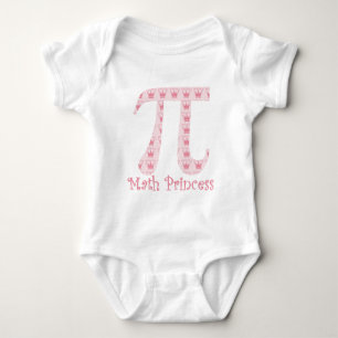 Body Para Bebê Math Princess Pi