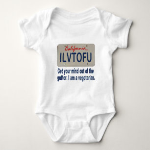 Body Para Bebê Matrícula de ILVTOFU Califórnia