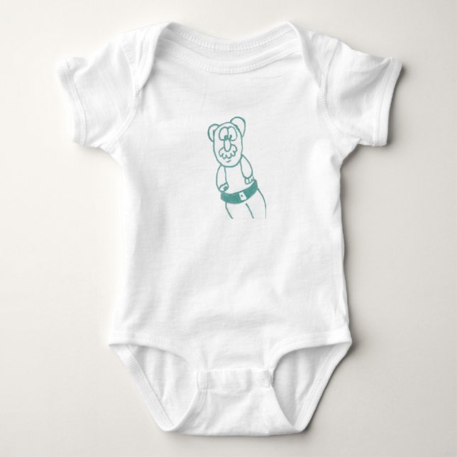 Body Para Bebê Max Baby Jersey Bodycase (Frente)