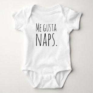 Body Para Bebê Me Gusta Naps