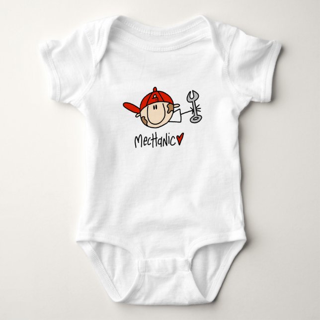 Body Para Bebê Mecânico (Frente)